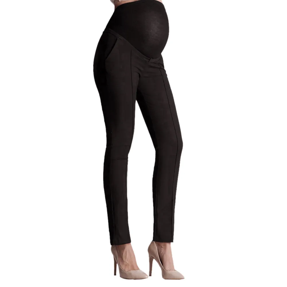 Leggings de maternidad efecto lápiz con banda elástica - imagen 4