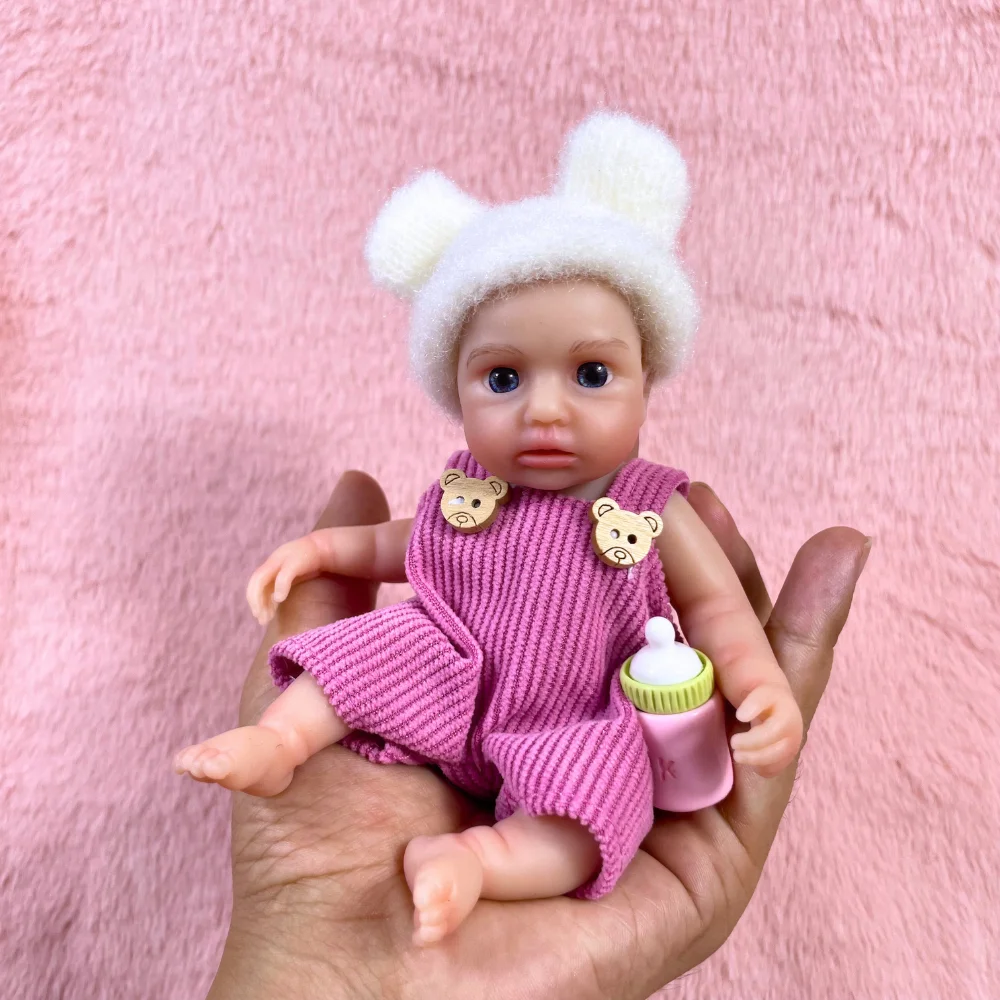 Muñeca Reborn realista LouLou de silicona – Regalo infantil - imagen 2