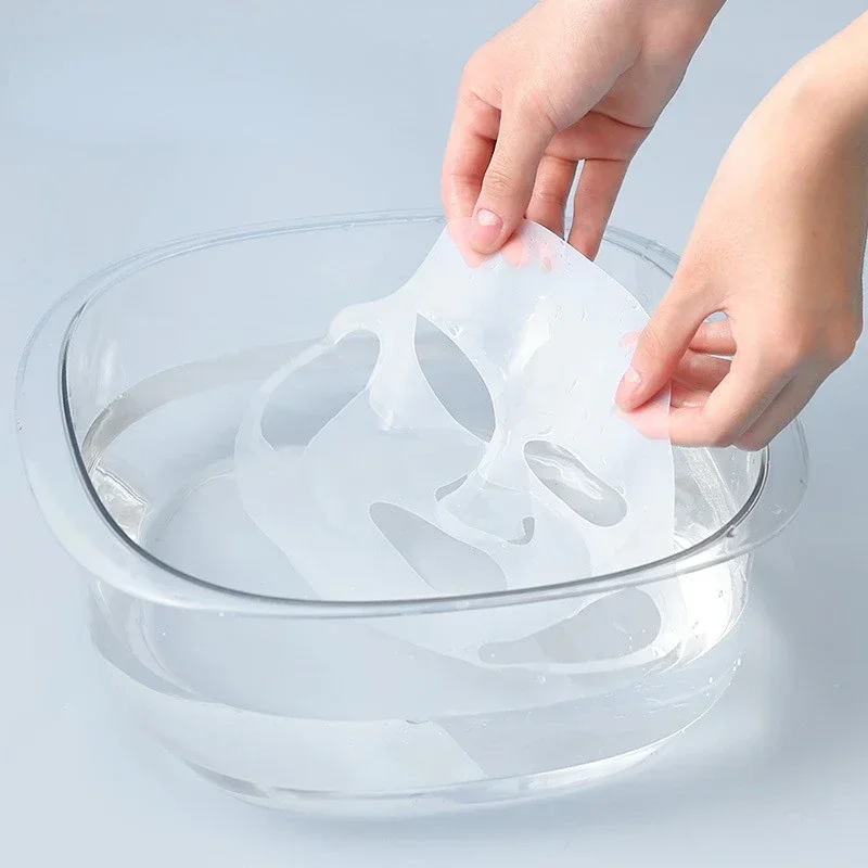 Mascarilla facial de silicona para bebé reutilizable y antiarrugas - imagen 3
