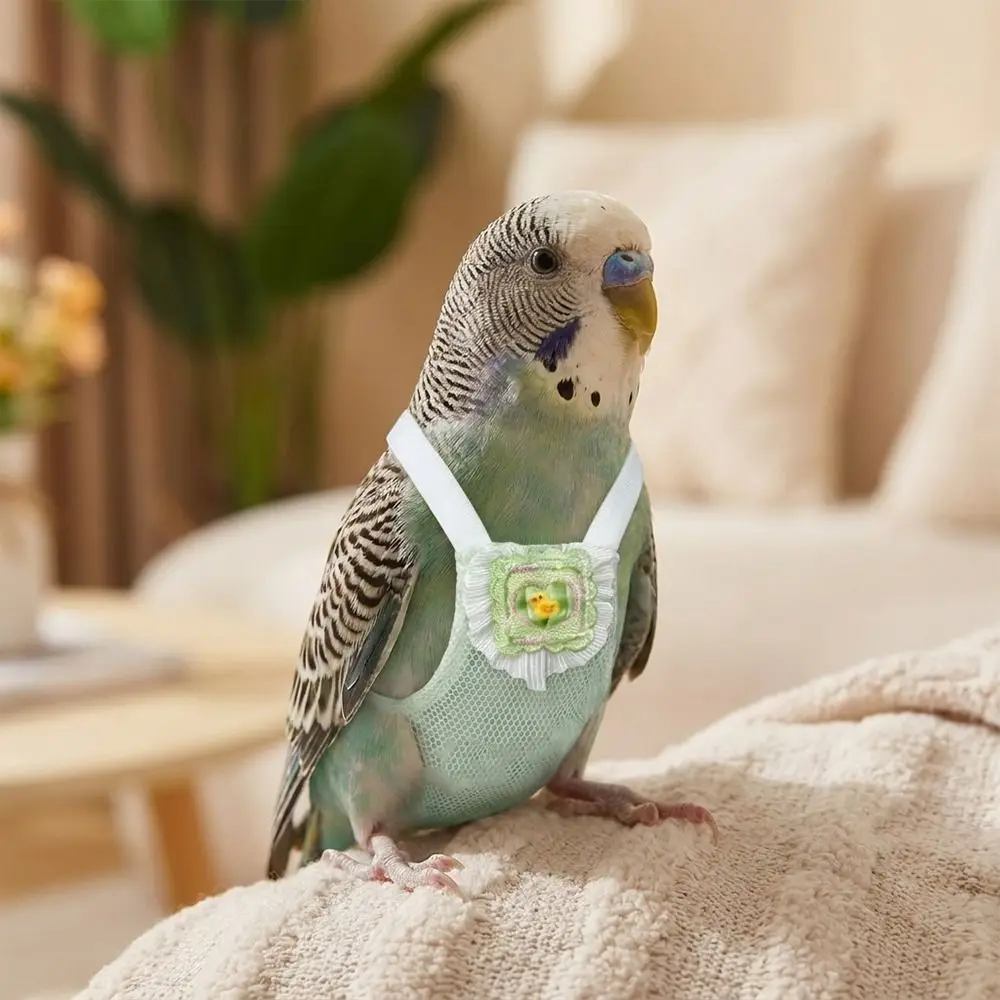 Pañal de malla transpirable para loros con cierre ajustable - imagen 2