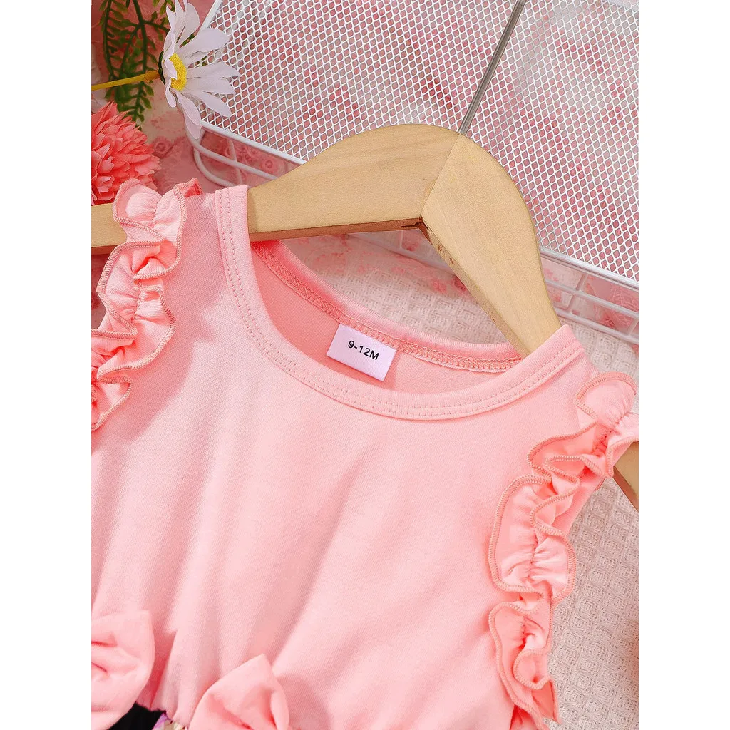 Vestido de fiesta niña princesa lazo doble verano - imagen 3