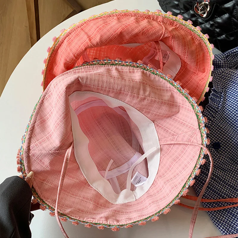 Sombrero de pescador otoño para mujer, protección solar anti-viento - imagen 2