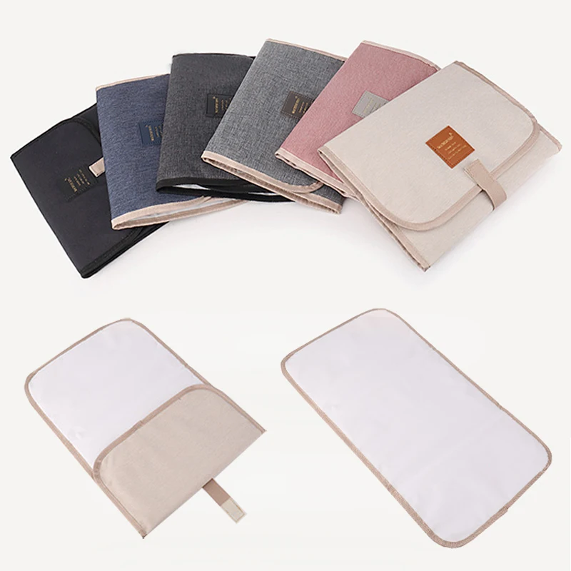 Alfombrilla cambiador de pañales impermeable plegable portátil