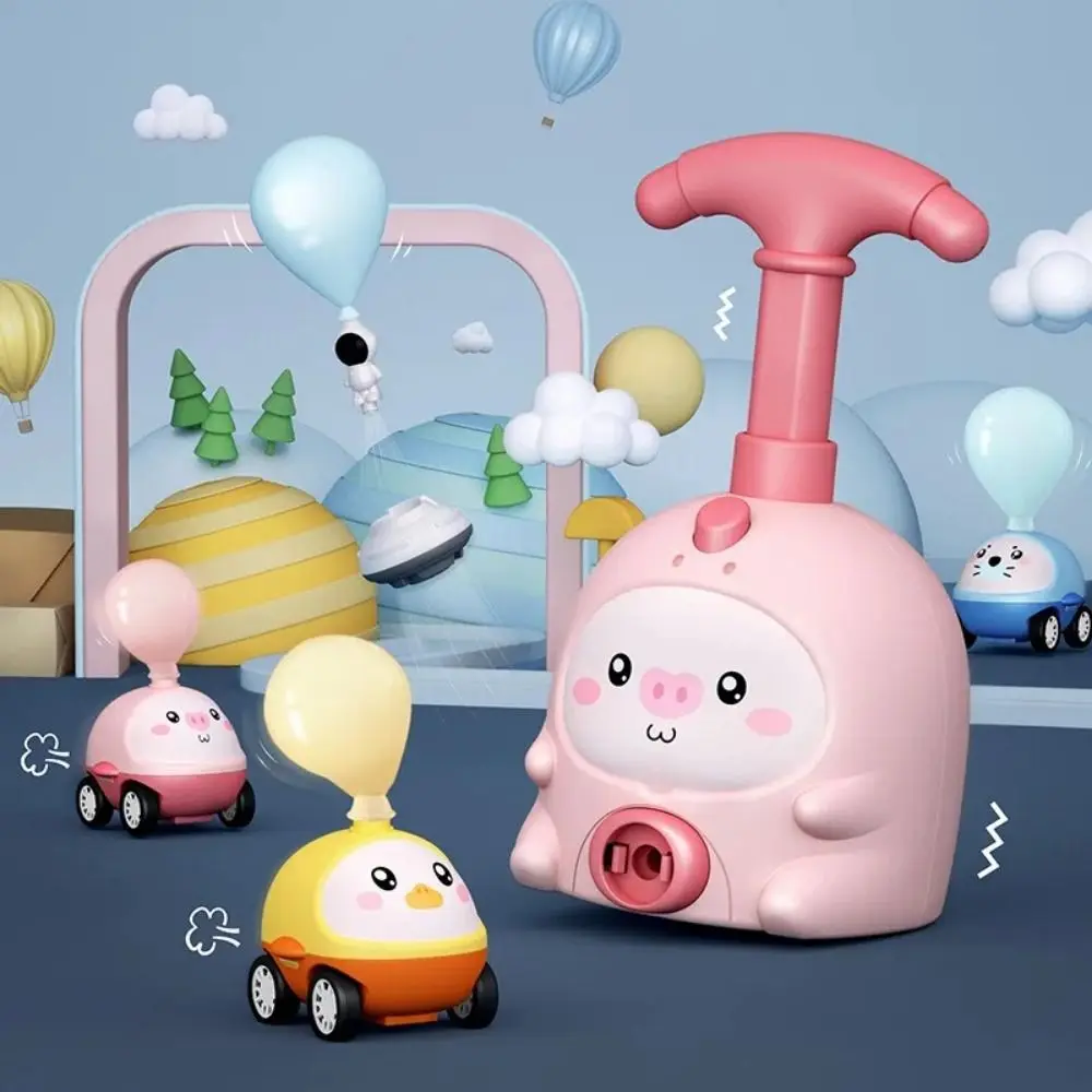 Coche globo aerodinámico inercial infantil de lanzamiento con cohetes - imagen 2