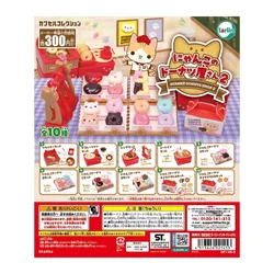 Tarlin figuras de gatos gashapon en cápsula de panadería
