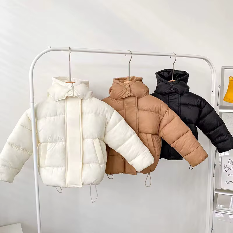 MILANCEL Parkas de invierno para niños con piel estilo coreano - imagen 2