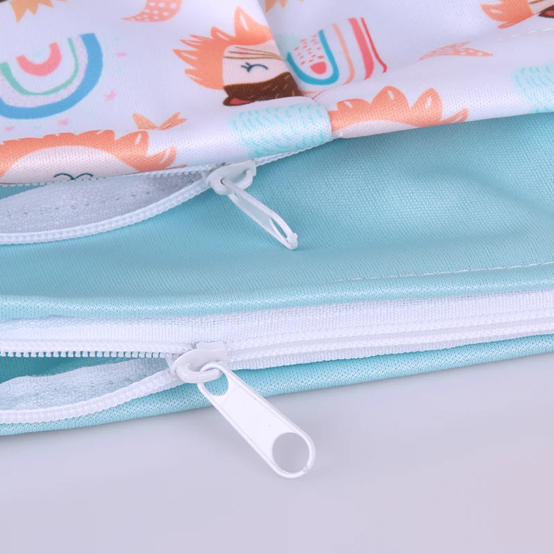 Bolsa portapañales impermeable húmedo-seco con doble bolsillo - imagen 5