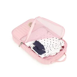 Bolsa de pañales algodón bebé – organizadora portátil para viaje