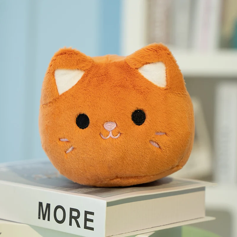 Peluche de gato kawaii con cola móvil y cuerda, sin pilas para niños - imagen 2