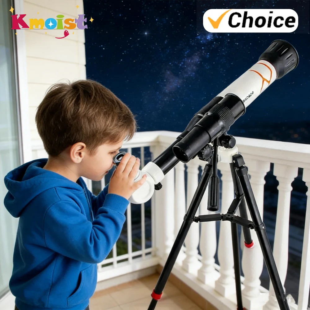 Telescopio educativo de alta definición para niños – regalo ciencia - imagen 3