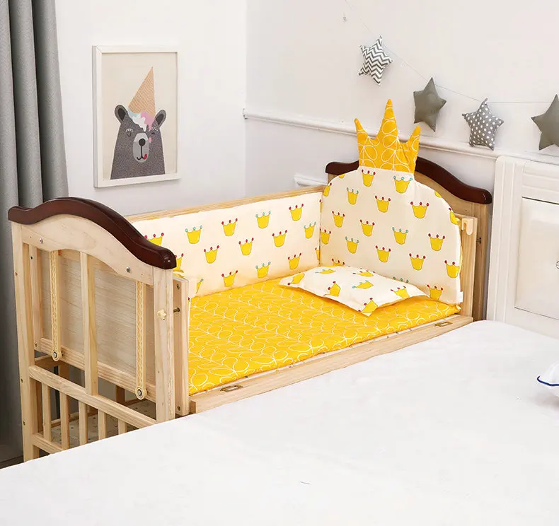 Combinación con cama grande y barrera lateral