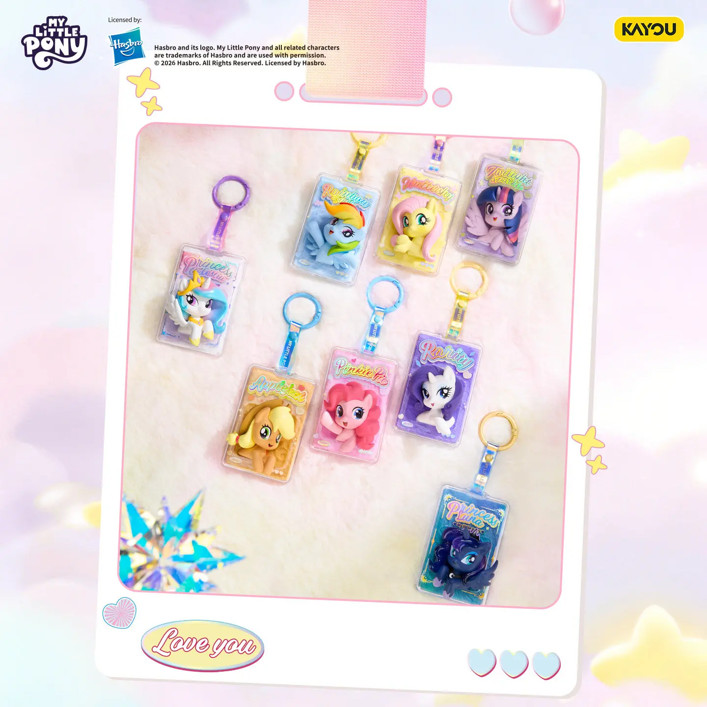 KAYOU My Little Pony caja sorpresa con figuras colgantes Luna - imagen 3