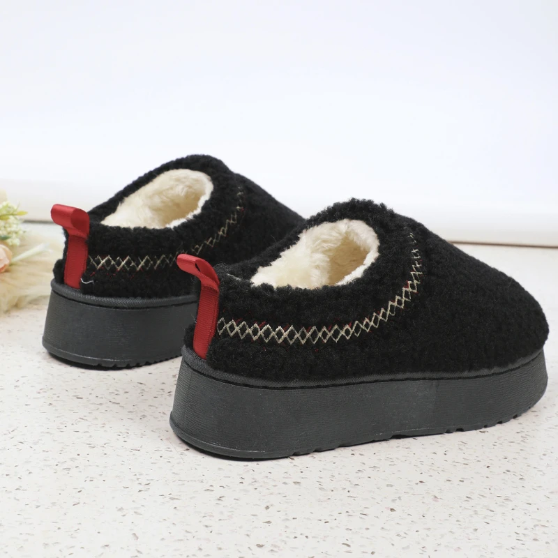Chanclas de casa antideslizantes para bebé – Forro de felpa suave - imagen 5