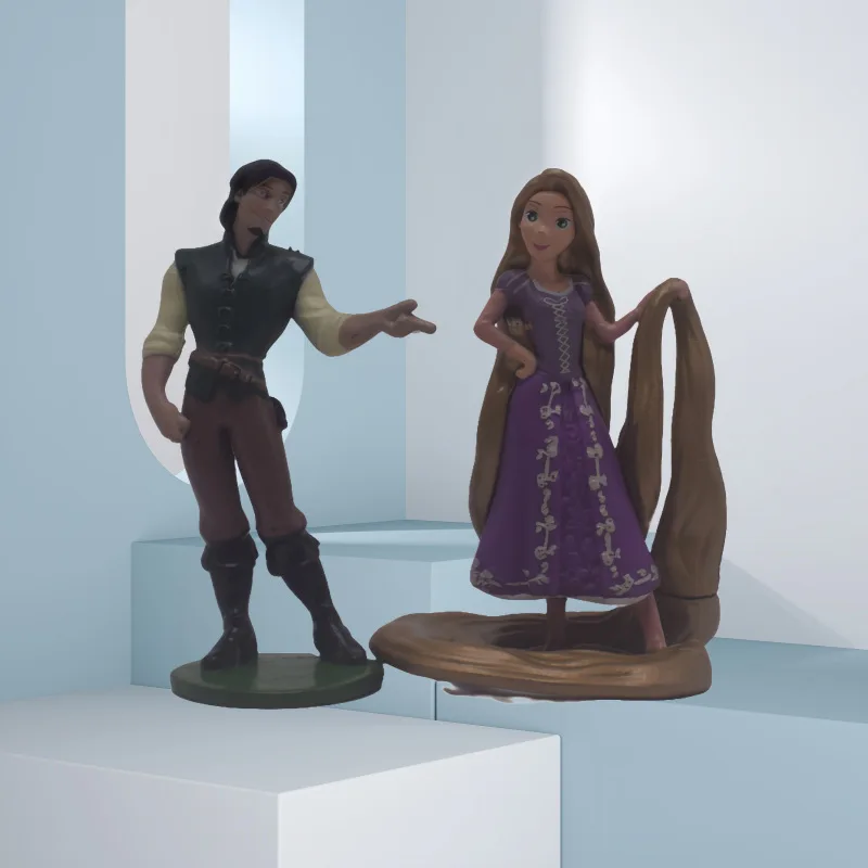 Figura de acción Disney Rapunzel con caballo Maximus