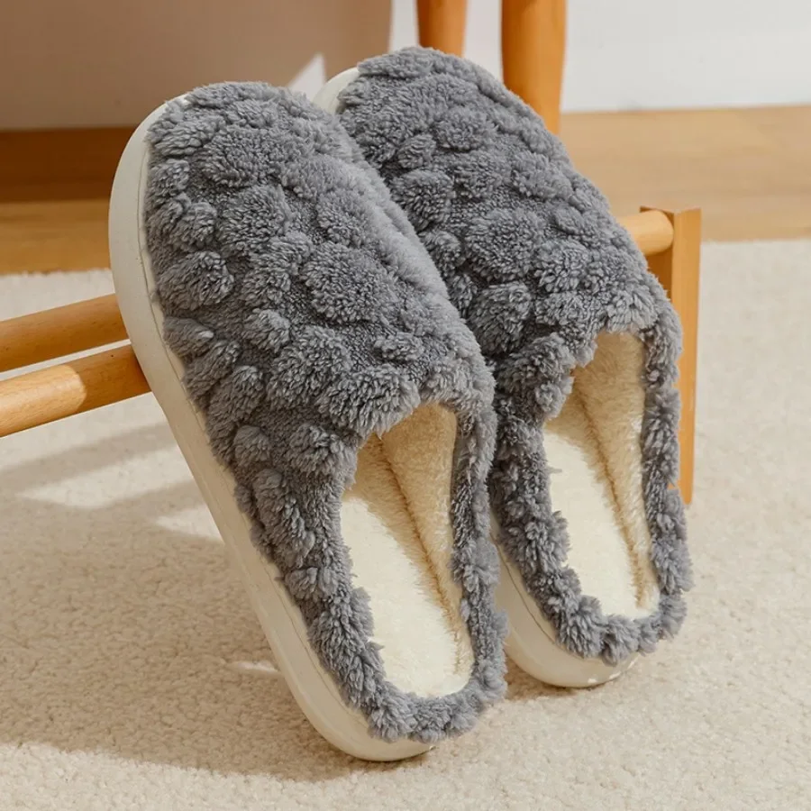 Zapatillas interiores con forro polar grueso