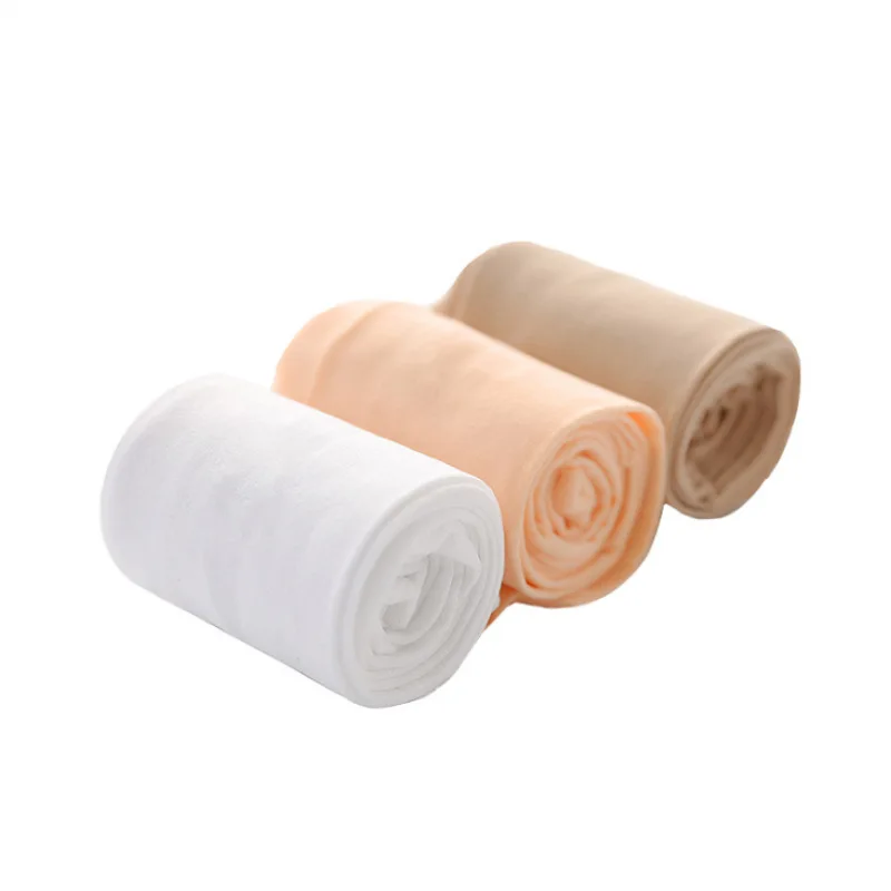Medias de baile terciopelo fino blancas transparentes elásticas - imagen 4