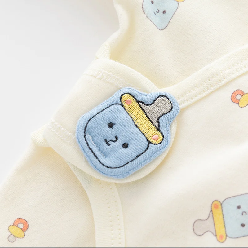 Pelele de algodón estampado para recién nacido - imagen 4