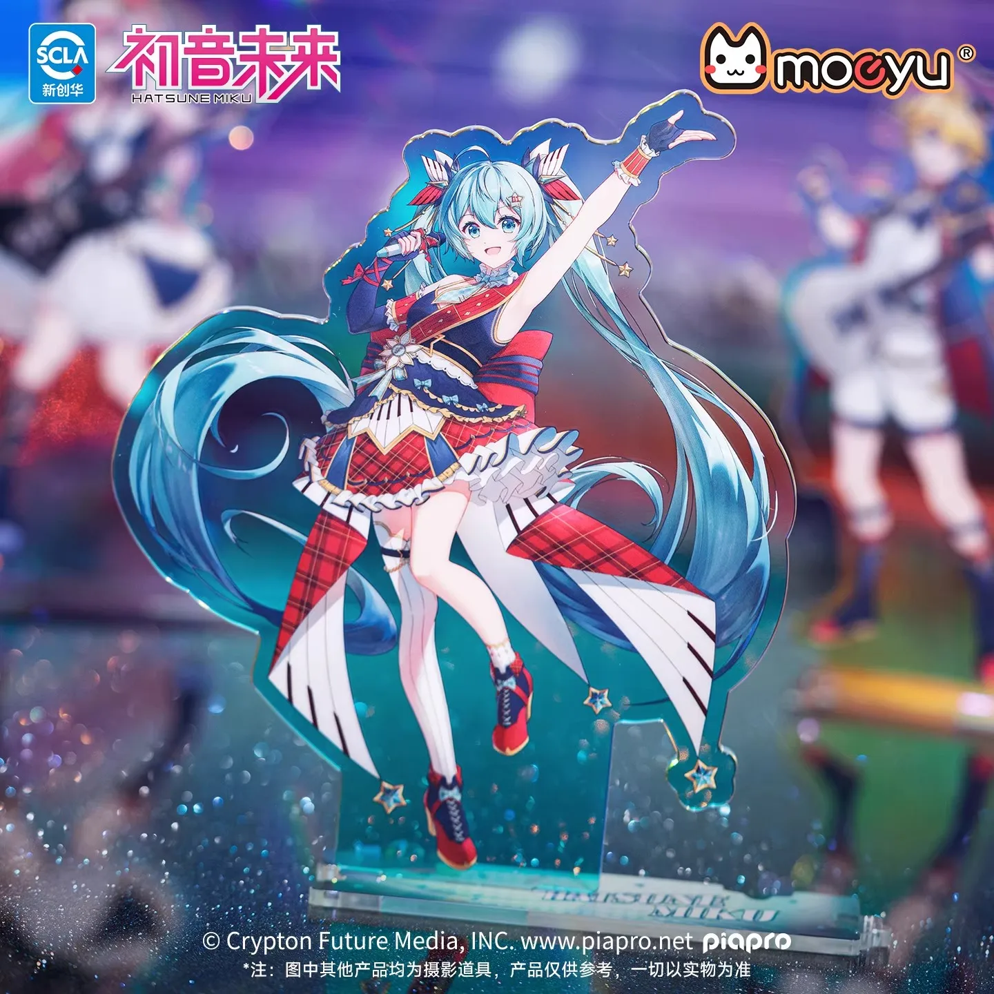 Soporte acrílico de Hatsune Miku Star Shining Voice Moeyu - imagen 3