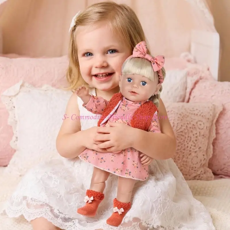 Conjunto para muñeca de vestido con diadema y accesorios infantil