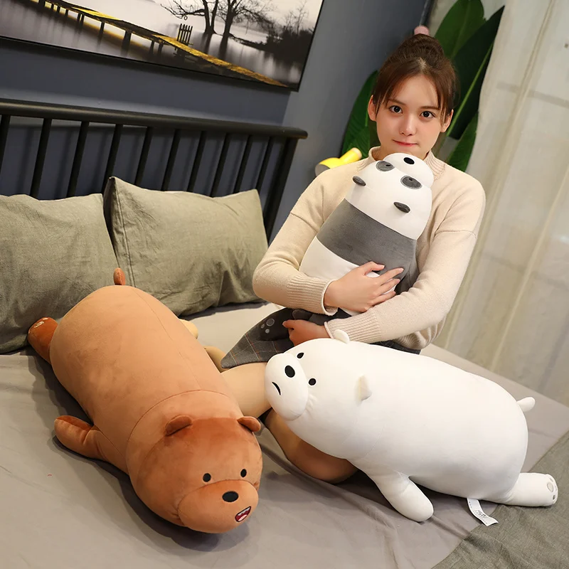 Oso de peluche polar en forma de muñeco acolchado para regalo - imagen 5