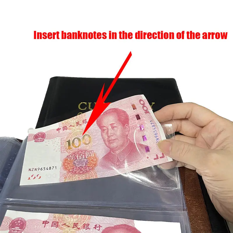 Álbum para billetes con protector y bolsillos para facturas - imagen 3