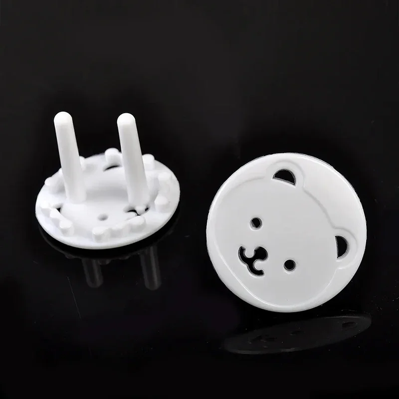 Tapas de seguridad para enchufes con diseño oso para niños pequeños - imagen 5