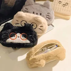 Estuche de lápices con gatos tiernos – diseño kawaii