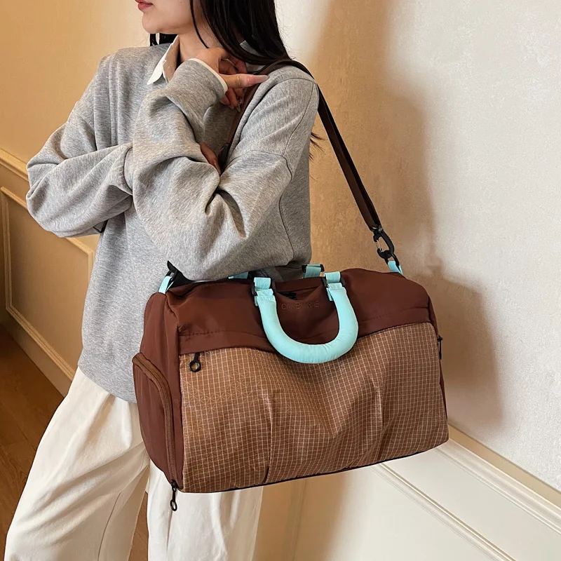 Bolsa de pañales gran capacidad para viajes cortos y gimnasio - imagen 5