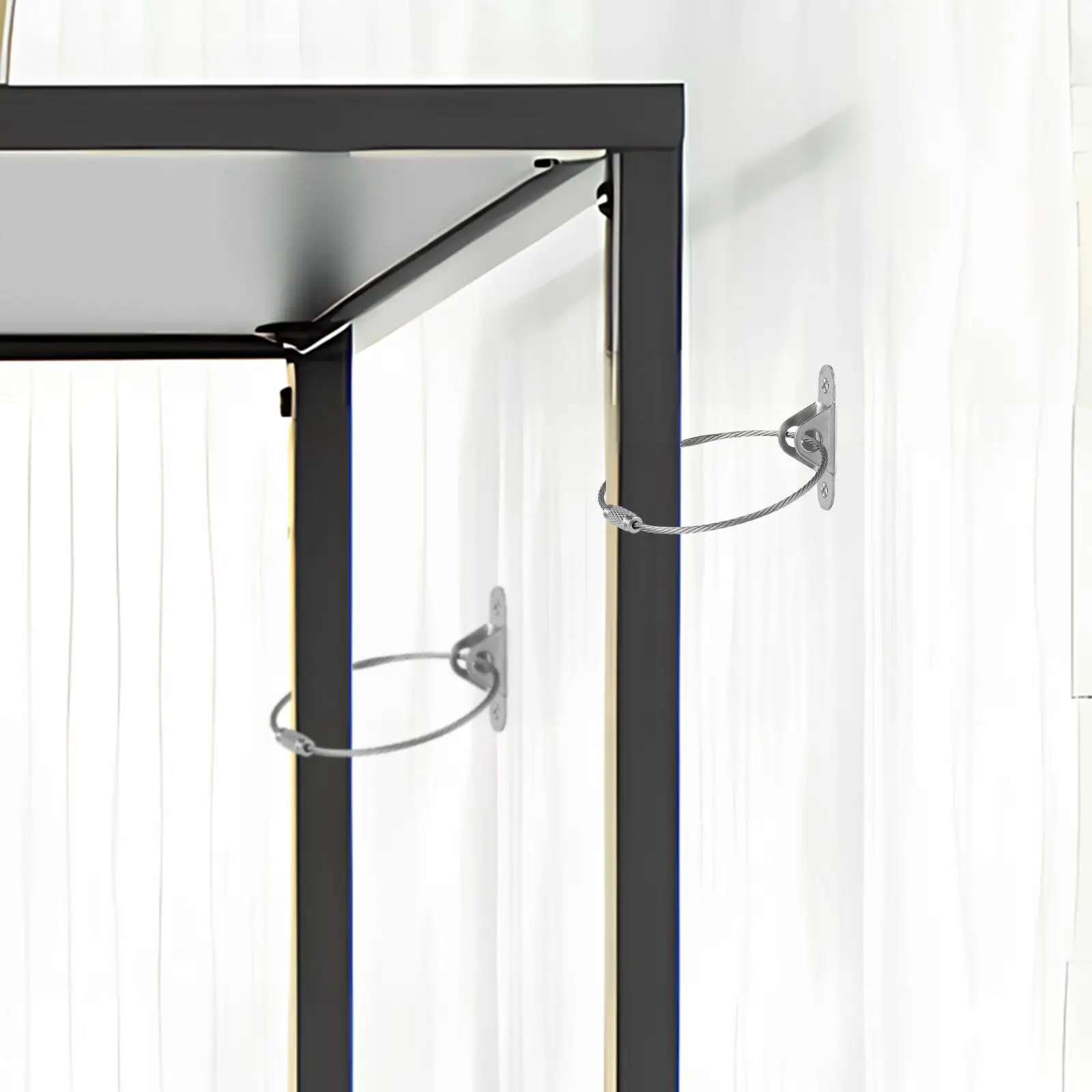 Anclajes antivuelco para muebles de acero con fijación en pared - imagen 4