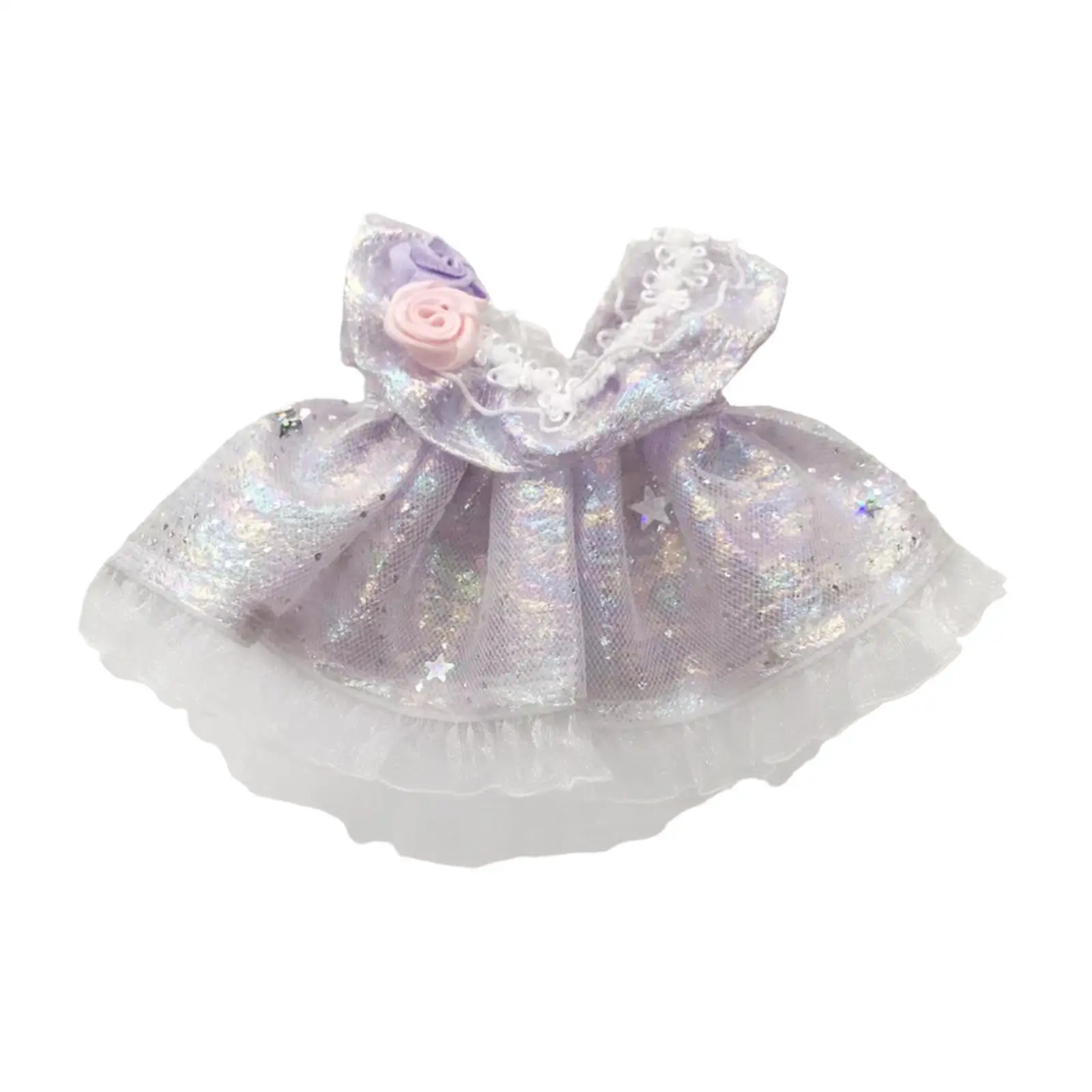 Vestido de peluche sin mangas para muñeca de manualidades infantil - imagen 2