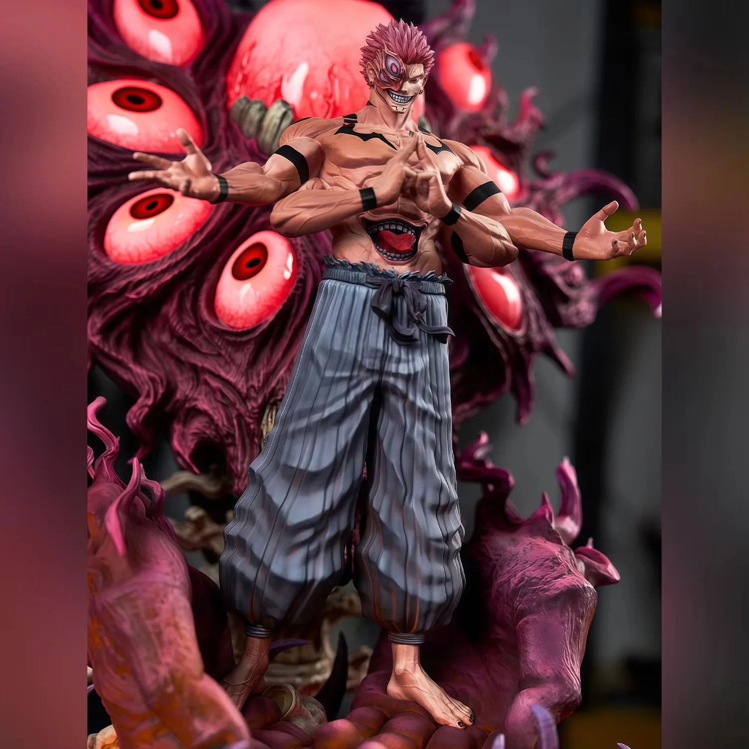 Figura de coleccionista Ryomen Sukuna Jujutsu Kaisen Forma inicial - imagen 3