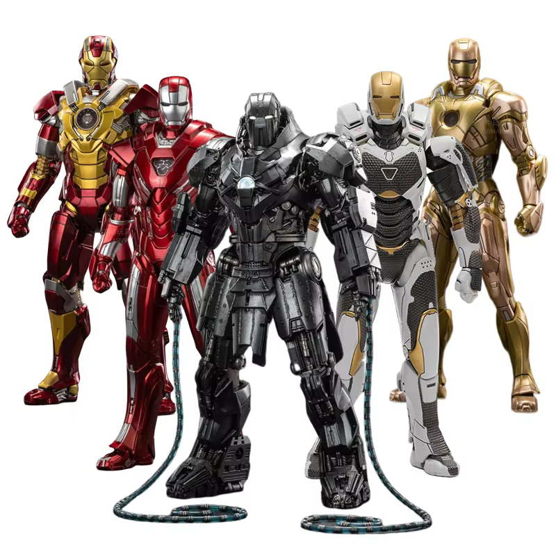 ZD Toys Figura Coleccionable Iron Man Marvel – Estatua Acción Premium - imagen 5