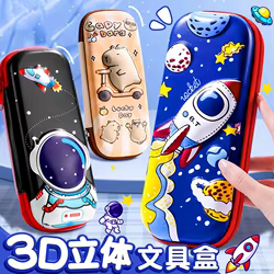 Estuche para lápices Capybara 3D resistente e impermeable multifunción