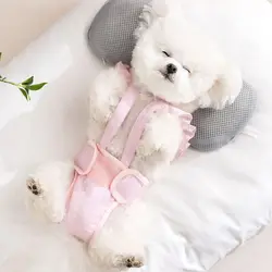 Pañales para perros con pantalón fino transpirable de verano