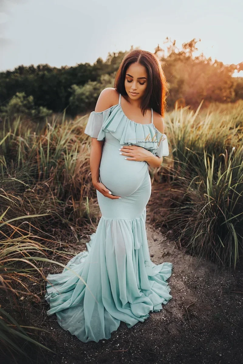 Vestido embarazadas estilo romántico