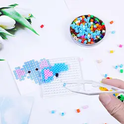 Hama perlas de fusión para manualidades infantiles y rompecabezas