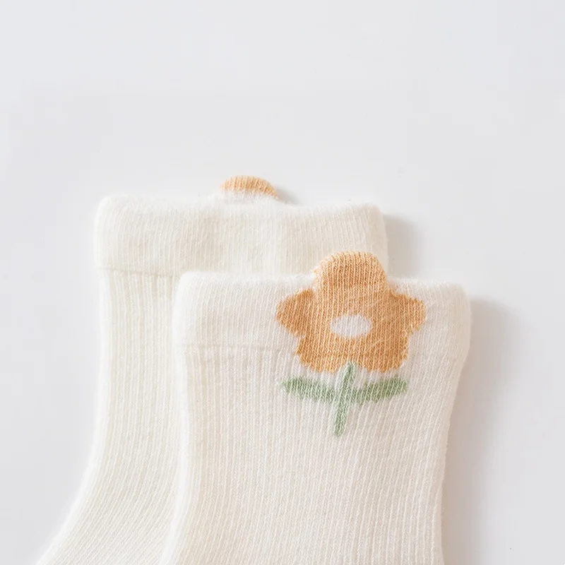 Calcetines para recién nacidos de algodón suave con dibujos - imagen 3