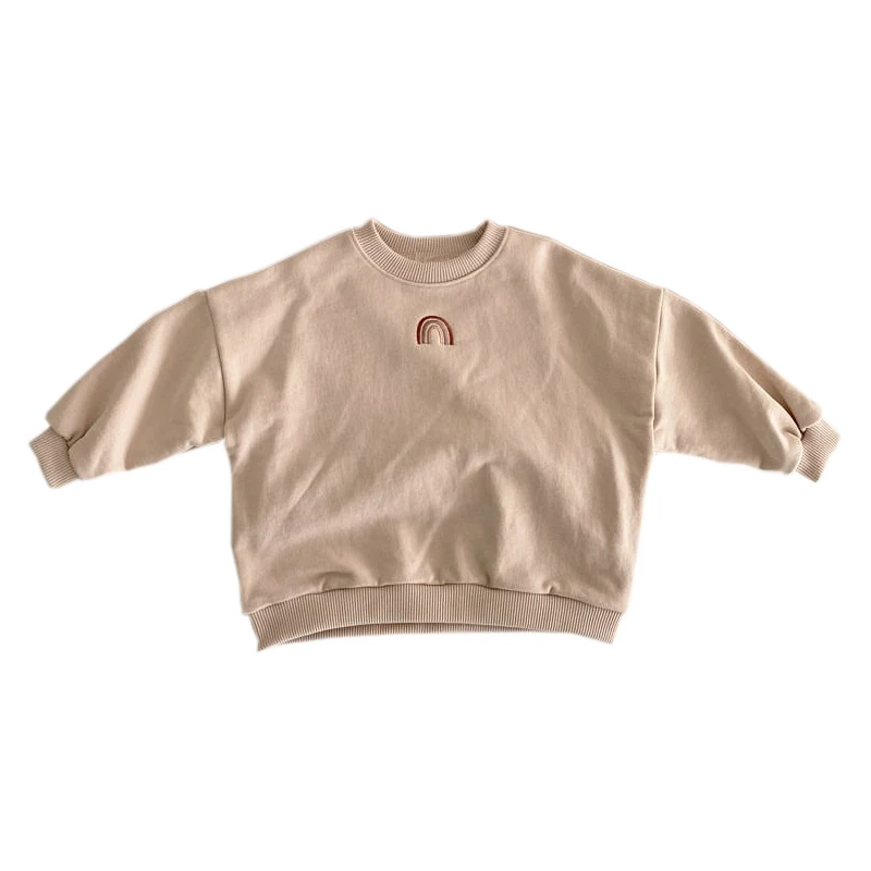 Sudadera con capucha MILANCEL infantil – Arcoíris