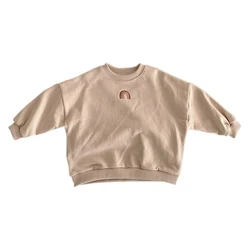 Sudadera con capucha MILANCEL infantil – Arcoíris