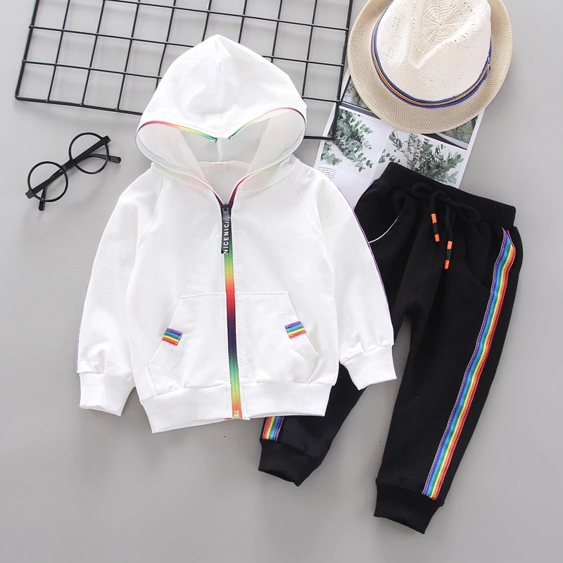 Conjunto de bebé de dos piezas con capucha para entretiempo - imagen 5