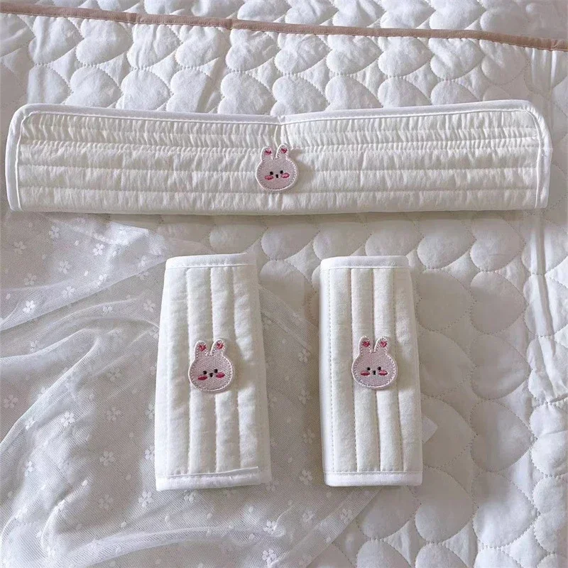 Protector para reposabrazos de cochecito – Babero y toalla algodón - imagen 3