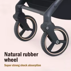 Cochecito bebé 2 en 1 con capazo reversible – Sentado y tumbado