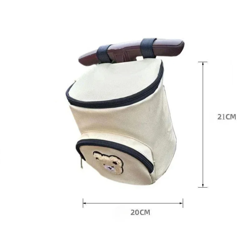 Bolsa colgante para cochecito de bebé con diseño práctico
