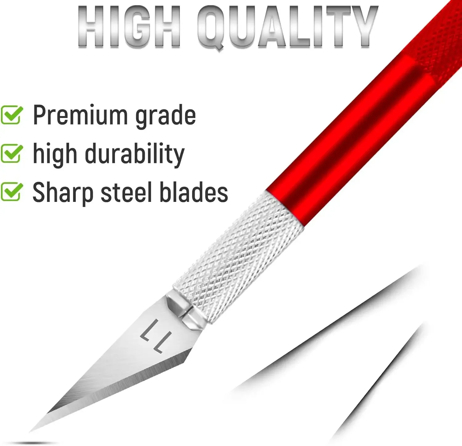 Cuchillo Hobby para manualidades de acero inoxidable - imagen 3