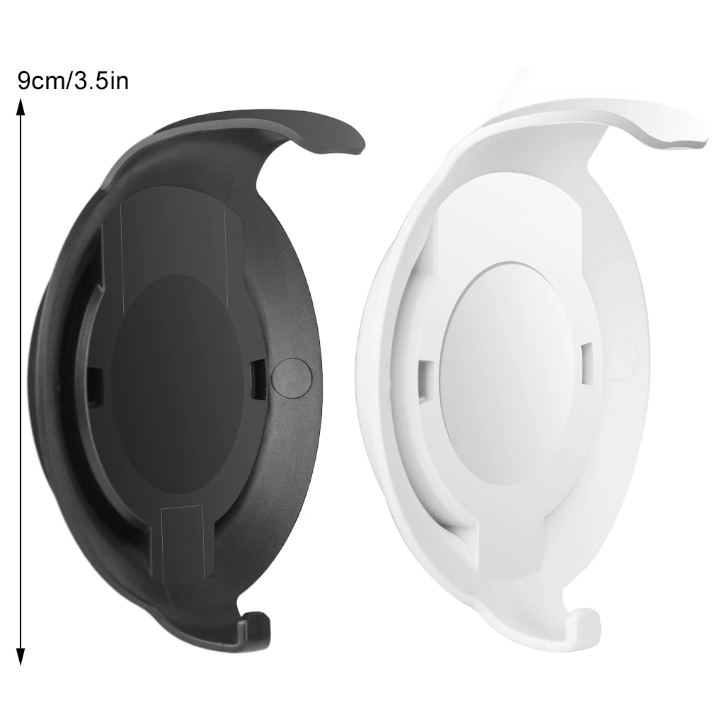 Soporte visto de frente con Echo Dot 3 montado