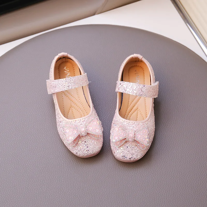 Le Fu zapatos de cuero para niña – Otoño princesa cómodos - imagen 4