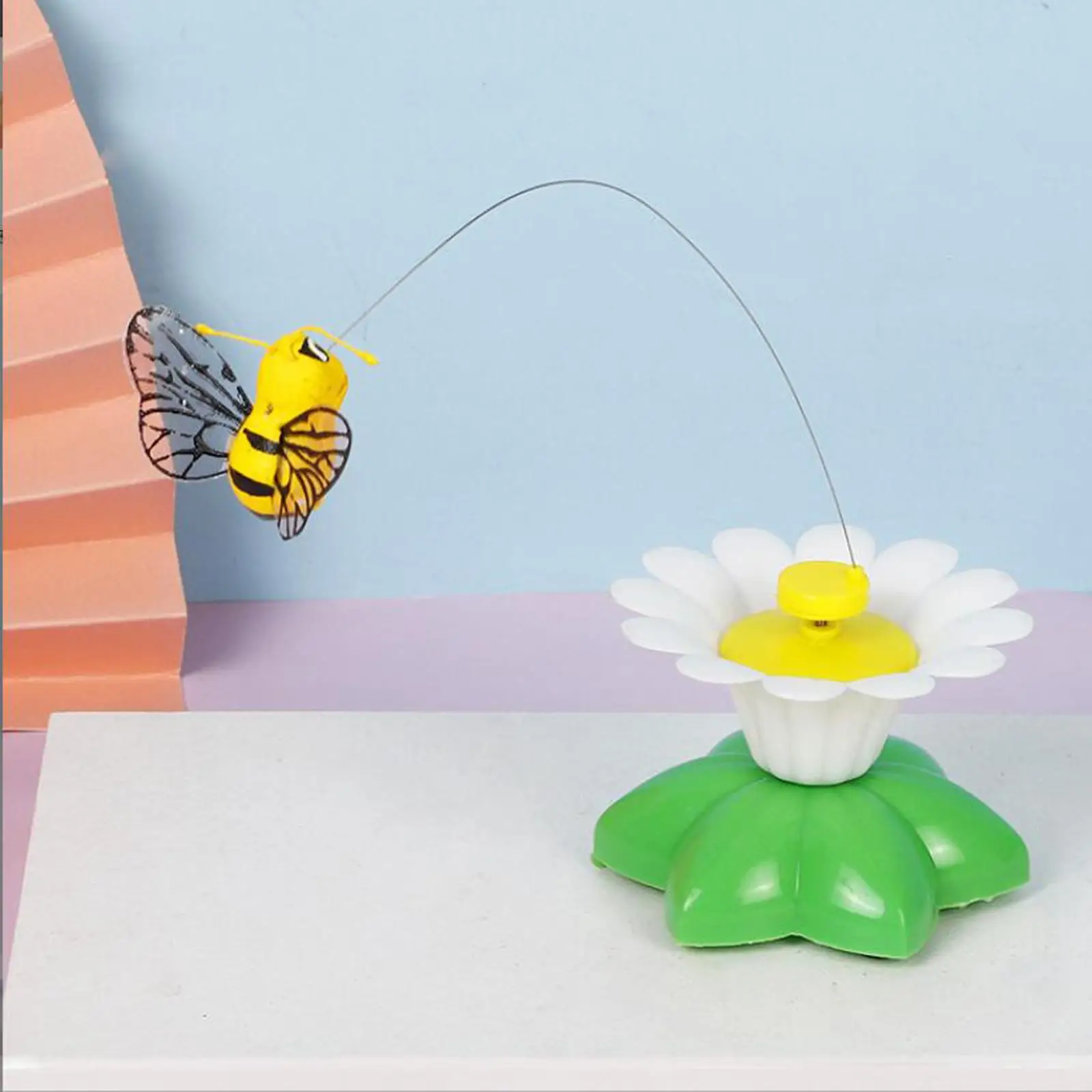 Juguete interactivo para gatos educativo con varita de interior - imagen 2