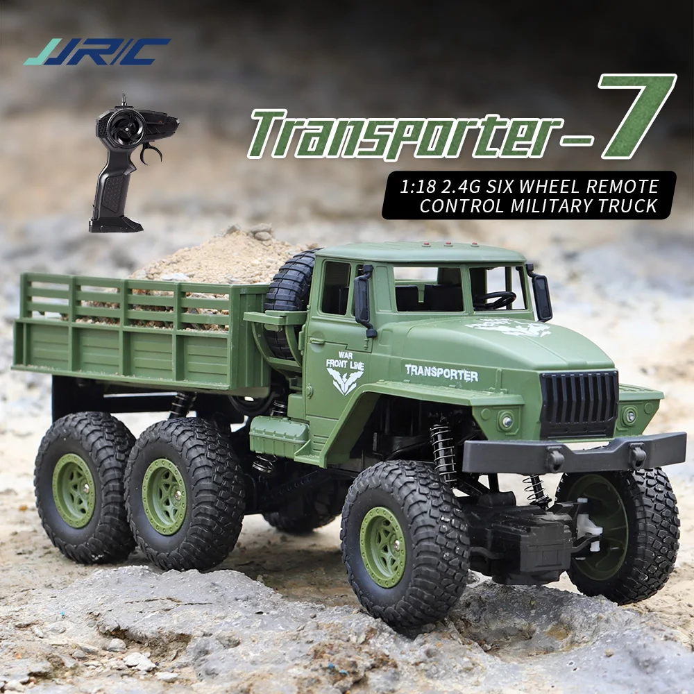 JJRC coche RC todoterreno 2,4G para niños, buggy militar - imagen 4