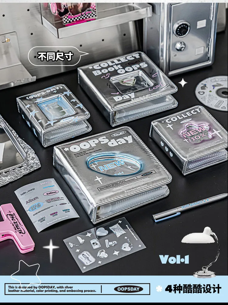 Kpop Binder mostrando formato redondo