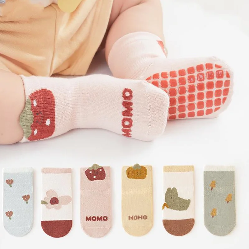 Calcetines de algodón para bebé estampados primavera-otoño - imagen 3